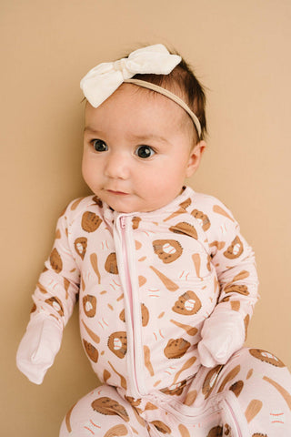 Home Run Pink Bamboo Sleeper