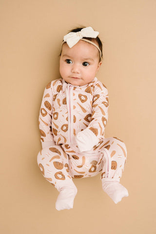 Home Run Pink Bamboo Sleeper