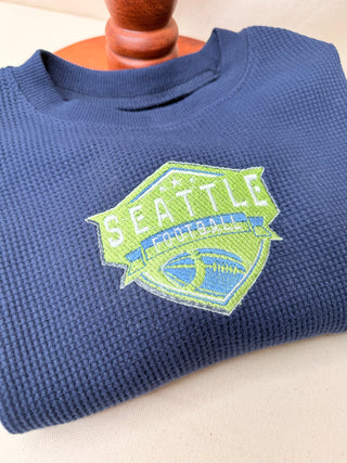 Seahawks embroidered sweater