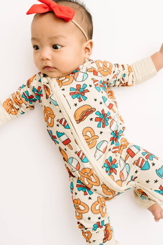 Snacks Bamboo Short Romper