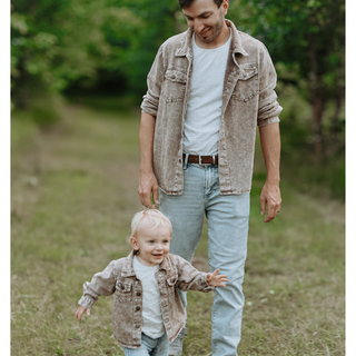 Brown Denim Jacket - matching