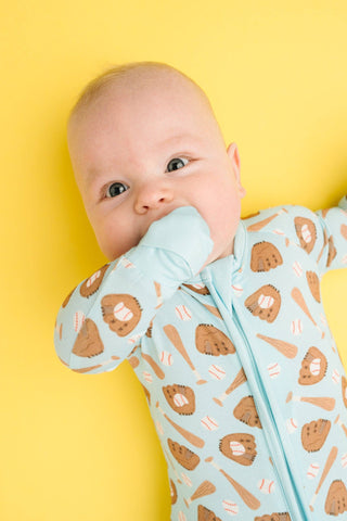 Home Run Blue Bamboo Sleeper