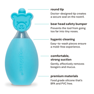 oogiebear bulb nose nasal aspirator