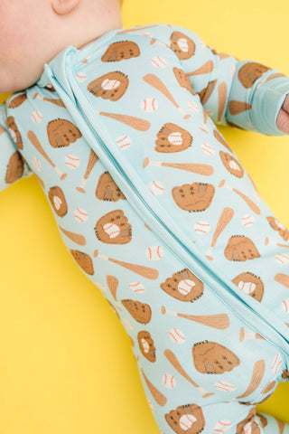 Home Run Blue Bamboo Sleeper