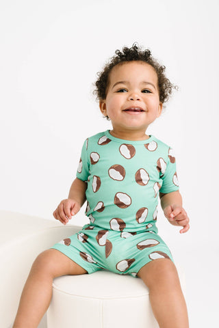 Coconut Cutie Bamboo Shorts Set