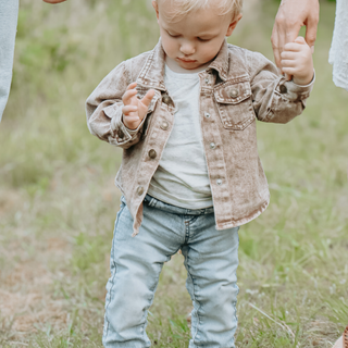 Brown Denim Jacket - matching