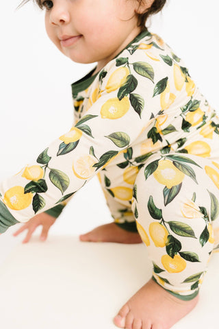 Lemon Zest Bamboo Set