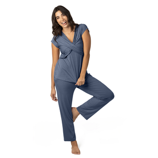 Davy Ultra Soft Maternity & Nursing Pajamas Sleepwear Set