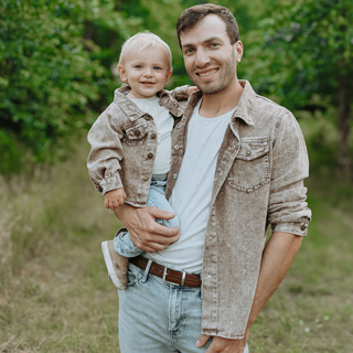 Brown Denim Jacket - matching