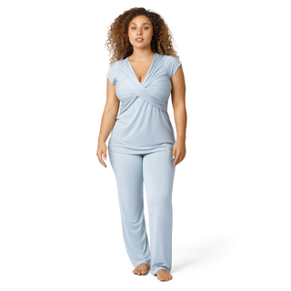 Davy Ultra Soft Maternity & Nursing Pajamas Sleepwear Set