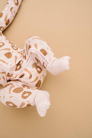 Home Run Pink Bamboo Sleeper